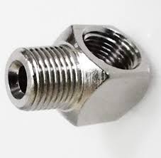 90 Elbow Nickel Plated Brass - Air Fitting